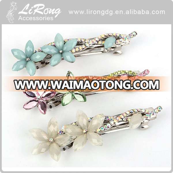 Iron + zinc alloy metal hair accessories / 6CM metal barrete